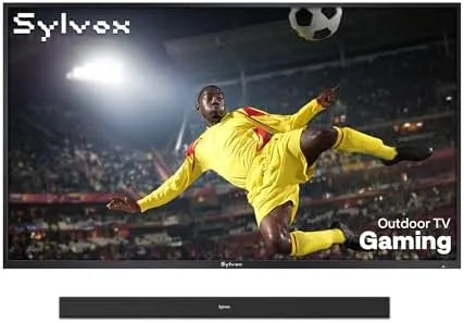 SYLVOX, TV'er, 65 ′ ′ udendørs TV, 120Hz, Sort, 2025 g, 4K, 55 v