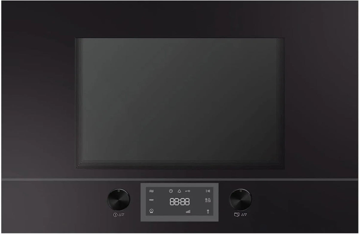 Küppersbusch, Mikrobølgeovne med grill, MR 6330.0 S K- Series. 3 Bygge- og anlægs- i mikroovn Sort, 850 W, 1200 W, 22 l