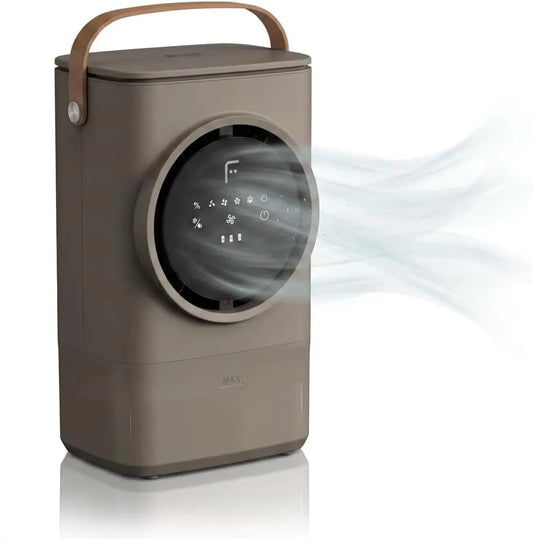 Fakir, Mobile klimaanlæg, prestigefyldte TC 400 Mobile air cooler trådløse - Air Cooler med Li- ion, Hvid, 24 dB, 1 l, 10 w, 400 l