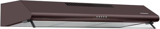 HEINNER HCH-490-BRW, Frithængende emhætter, HCH- 490- BRW Traditionel rækkevidde hætte 90 cm - 304, 5 m3 / h dobbeltmotor, 3, Brun, 90 cm, 65 cm