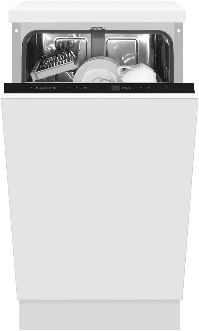 HÄFELE DIS13S45a, Opvaskemaskiner, 60 cm, Assedo Fuldt integreret Bygnings- i Opvaskemaskine, Sølv, 45 cm, 865 x 448 x 550 mm, 870 × 450