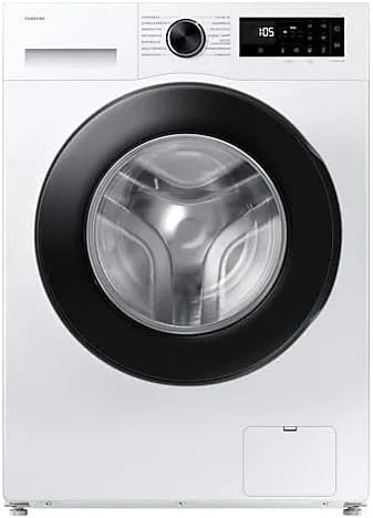 Samsung WW80FG5L32AEEG 1200U, Vaskemaskiner, /min SLIM vaskemaskine, 8kg, / min, AI Ecoboble, Super Speed, Hygiene Steam, Hvid, 1200U/min, 5L