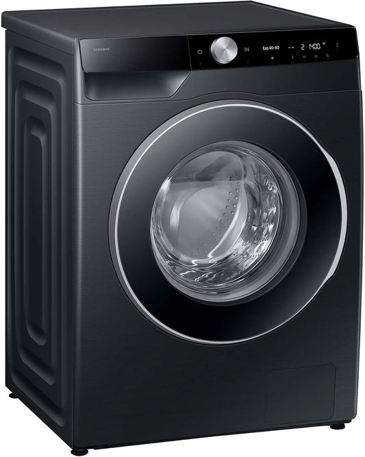 Samsung WW11DG6B85LBU2, Vaskemaskiner, vaskemaskine, 11 kg, 1.400 rpm, Ekstra energibesparende, EEK: A (-10%), AI, Sort, 85L, 2 v