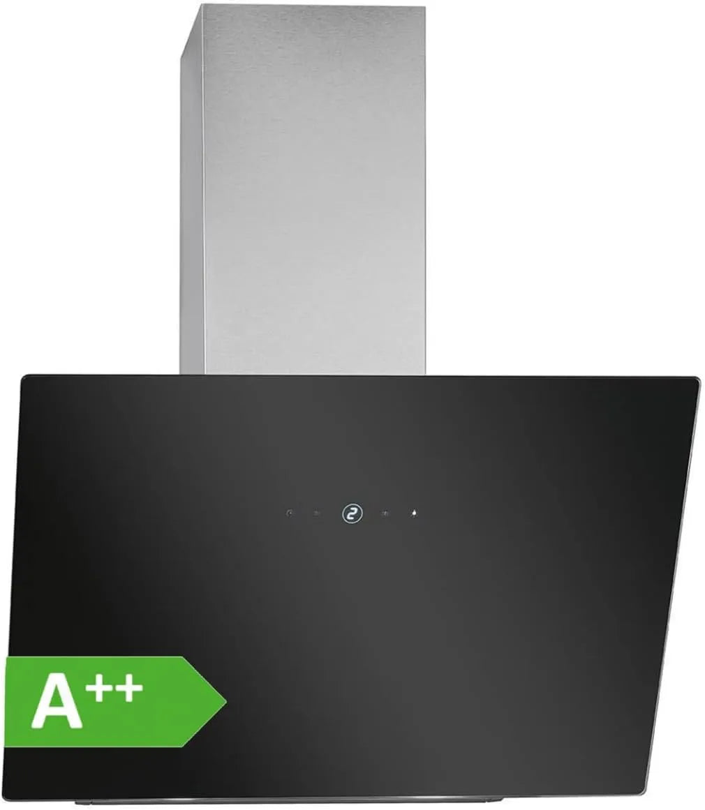 Bomann, Væghængte emhætter, ® -område hætte 60cm, Sort / sølv, 60cm