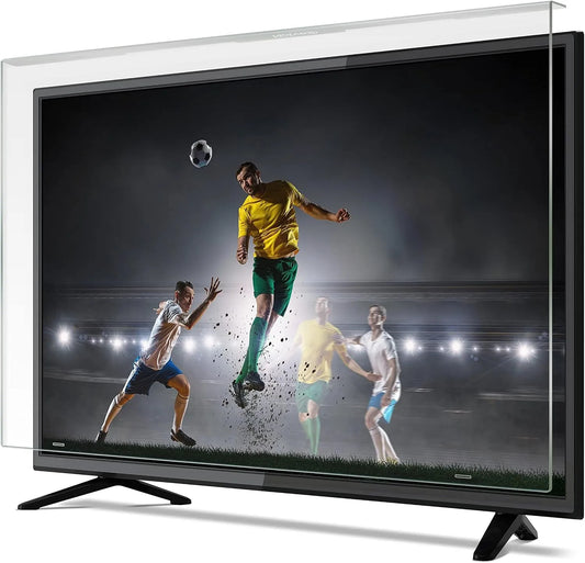 Notvex, Skærmbeskyttelse til TV, 65 tommer SLIM TV beskyttelse / skærmbeskyttelse garanteret / TV, Sort, OLED, QLED, 1445mm, 832mm