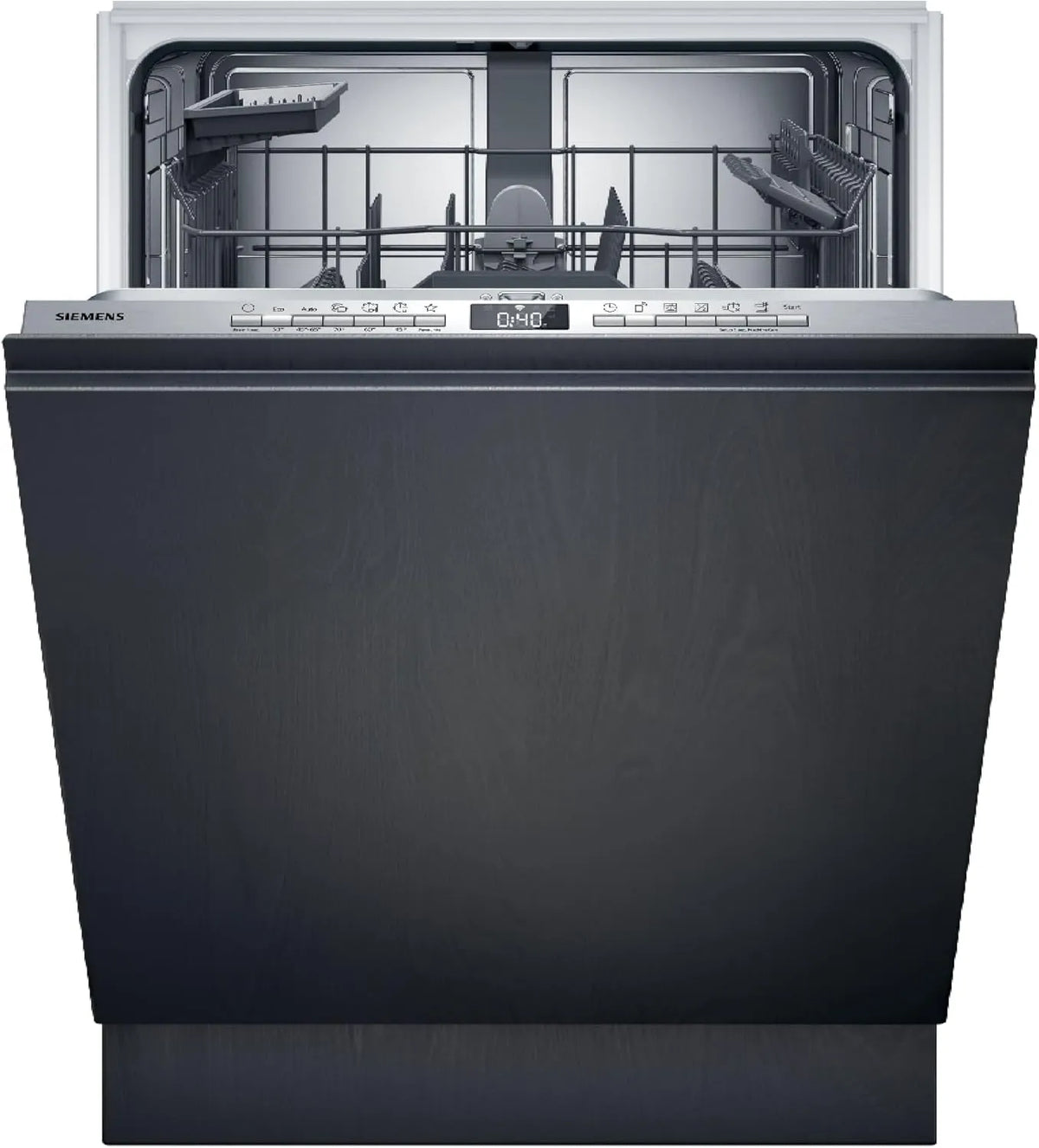Siemens iQ300 SN63EX28AE, Opvaskemaskiner, 60 cm, Smart Fuldt integreret opvaskemaskine 60 cm, Sølv, 3 g, 60 x 81, 5 x 55 cm