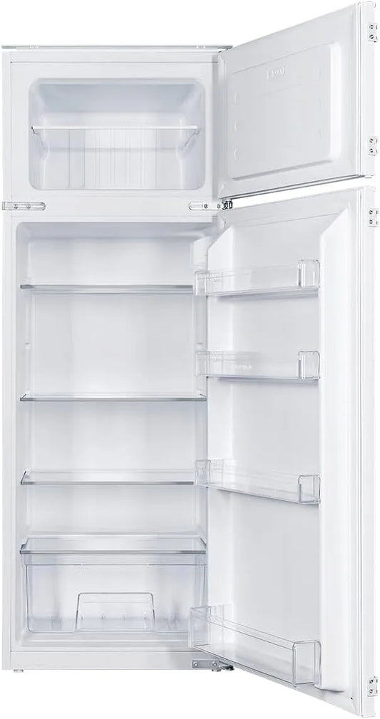 HÄFELE RIT12D145a, Køle-/fryseskabe, HAUFELE Assedo Kosterkøleskabe -fryser, Hvid, 145 cm, 220 l, 1440 x 540 x 540 mm, 1450 x 560 x 550 mm