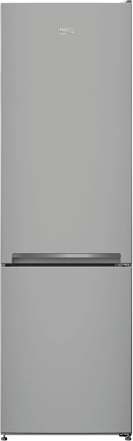 Beko RCSA300K40SN, Køle-/fryseskabe, fritstående køleskab / fryser, 291 l nettovolumen, 204 l køling, 87 l frysning, Sølv, 291 l, 204 l, 87 l
