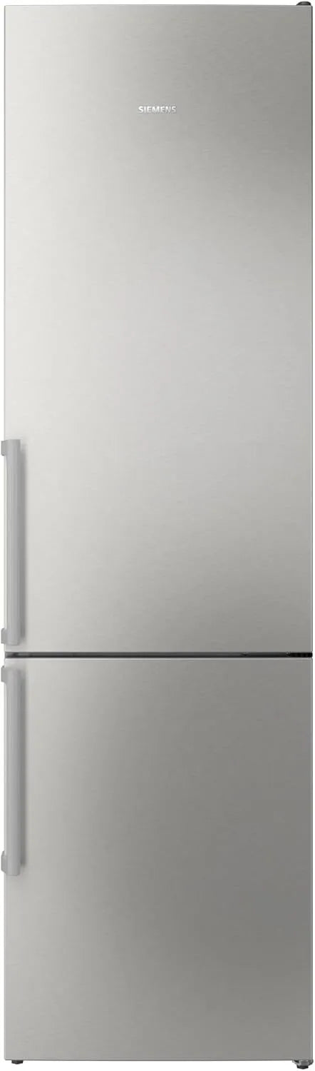 Siemens iQ300 KG39NVICV, Køle-/fryseskabe, Fritstående køleskabe-fryser kombination 203 x 60 cm, 260 L køling & 103 L, Sølv, 203 x 60 cm, 260 L
