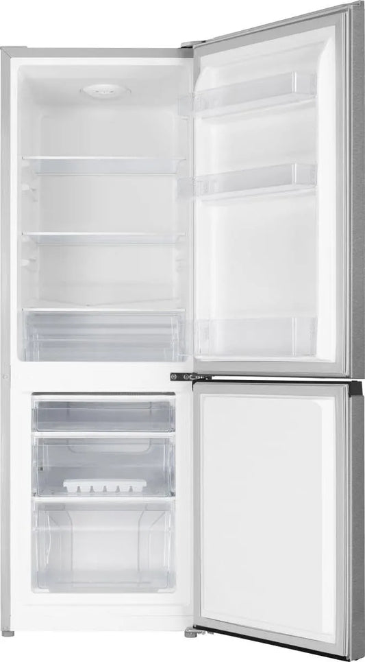 Gorenje RK14EPS4, Køle-/fryseskabe, fritstående LEDLight rustfrit stål kombination EEK: E, Sølv, 495 mm, 1430 mm, 175 l, 122 l