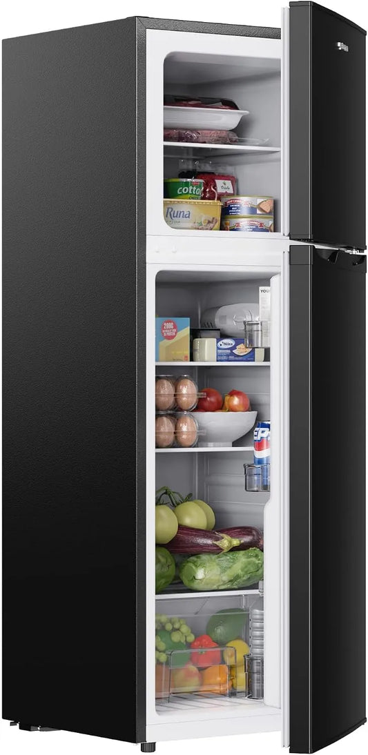 Upstreman, Køle-/fryseskabe, 132L Frysekøleskab med fryser, Hvid, 132L, 98 l, 34 l, 169 kW